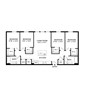Row D1 - 4 Bedroom x 2 Bath (Shared)