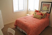 Bright, corner bedrooms feature 2 windows providing natural light.