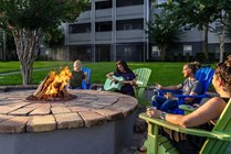 Warm up by the community fire pit and create cherished memories with friends and neighbors.