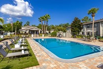 Immerse yourself in the newly renovated resort-style pool, surrounded by ample lounge seating for basking in the Florida sunshine.